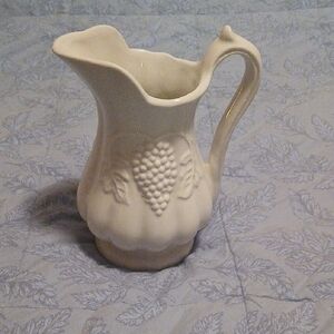 Red Cliff Ironstone Vintage Pitcher